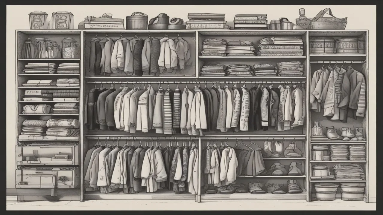 Dicas Práticas para Organizar um Guarda-Roupa Pequeno